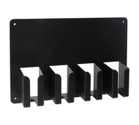 POPETPOP Soporte de Pared Almacenamiento Razonable Organizador de Peluquería en PP Negro de Varios Estilos para Cortadora de Pelo Eléctrica y Cepillos para Salón Varios Estilos
