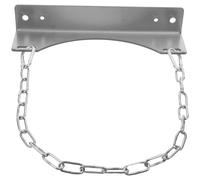 POPETPOP Soporte de Pared para Cilindro de Gas con Cadena, Acero Inoxidable Resistente, Montaje Seguro de Espacio, Adecuado para Talleres Industriales y Almacenamiento Comercial