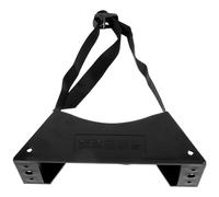 POPETPOP Soporte en ABS para de de Pared Cilindro de Gas Negro , Seguro y Resistente para Tanque y Gas