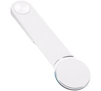 POPETPOP Soporte Magnético Giratorio de 360 Grados para Teléfono Móvil y Portátil Diseño Plegable Adhesivo Trasero Color Plateado Soporte Compacto para Uso Escritorio y Movilidad