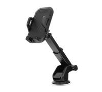 POPETPOP Soporte Móvil Coche con Ventosa Negra Soporte Teléfono Celular para Salidas de Aire Montaje Estable Mano Compatible para Navegación Vehículo