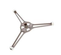 POPETPOP Soporte para Bandeja de Microondas con Ruedas Silenciosas Base de Fácil Instalación y Limpieza Repuesto Resistente para Placa de Vidrio