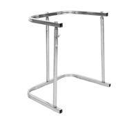 POPETPOP Soporte para Bolsas de Basura de Jardín Portátil de Metal Resistente Intemperie, Plegable y Adaptable a Varios Tamaños, Adecuado para Limpieza Exterior, Eventos y Acampadas