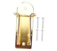 POPETPOP Soporte Para Cortadora De Pelo Eléctrico Colgante, Acero Inoxidable Dorado, Montaje Pared, Soporte Multiusos Para Afeitadora y Peine, Adecuado Para Uso Doméstico y Profesional