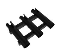 POPETPOP Soporte para de Pescar de Pared Negro Base Tubo para Barcos y Kayaks Estante Resistente para Accesorio Práctico para Pesca Mar y Agua