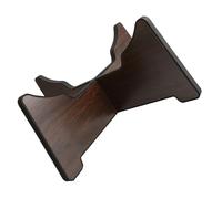 POPETPOP Soporte para Handpan de Plástico Marrón Estructura Estable, Exhibidor Creativo para Mostrar y Almacenar Steel Tongue Drum en Interiores