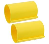 POPETPOP Soporte para Pergaminos de Lienzo Grande Amarillo, Clip para Rollo de Arte, Abrazadera para Póster, Organizador de Rollos para Manualidades y Almacenamiento de Arte Gemas