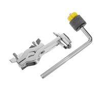 POPETPOP Soporte para Platillos con Brazo Metálico Reforzado y Abrazadera Montaje Ajustable para Bateristas Principiantes Compatible con Varios para Práctica Musical y Espacios Compactos