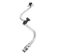 POPETPOP Soporte para Sombrilla de Bicicleta Soporte Ajustable con Clip para Sombrilla de Bicicleta para Cochecito Eléctrico de Exterior