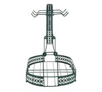 POPETPOP Soporte para Tazas de Café de Hierro Verde Rejilla para Secado y Protección Anti-caídas, Organizador Elegante para Cocina, Oficina o Cafetería