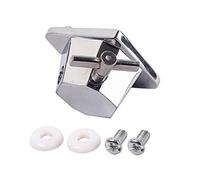 POPETPOP Soporte para Tom de Suelo Metálico Resistente, Parte Batería Compatible, Base para Rack de Batería, Accesorio para Instrumentos de Percusión, Plateado, Uso Duradero y Ligero