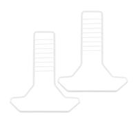 POPETPOP Soporte Resistente de Hierro para Rueda de Carrera de Hámster y Diseño Silencioso, Paquete de 2 Piezas para Uso en Casa o Tienda de Mascotas