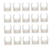 POPETPOP Soportes de Montaje de Motor Eléctrico 20 Piezas Abrazaderas de Plástico Compatible Motores 130/140/180 para Juguetes y Experimentos Científicos Fijación Estable