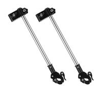 POPETPOP Soportes para Paraguas de Bicicleta Ajustables 2 Piezas Montaje Rápido Compatibles Scooters Eléctricos y Cochecitos Protección Solar Manos Libres para Actividades al Aire