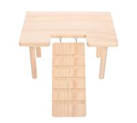 POPETPOP Suministro De Hámster Rampa De Madera Plataforma De Desgaste para Conejillos De Indias Accesorio para Ejercicio De Animales Pequeños