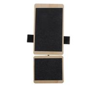 POPETPOP Tabla de Equilibrio Diseño Único de Madera para Entrenamiento de Estabilidad y Fortalecimiento del Tobillo y Ligera para Ballet y Fitness