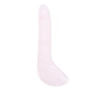 POPETPOP Tablero de Gua de Cuarzo Rosa para Masaje Facial y Herramienta de Masaje de Cristal para Relajación y para Uso Casa o