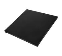 POPETPOP Tablero de Pintura Acrílica y Óleo, Lienzo Cuadrado de Algodón y Madera Negro, Adecuado para Acuarela y Práctica Artística en Estudios