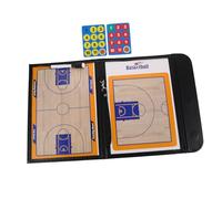 POPETPOP Tablero Táctico Plegable Magnético para Fútbol y Baloncesto con Marcador Borrable y Funda con Portátil para Entrenadores y Sesiones de