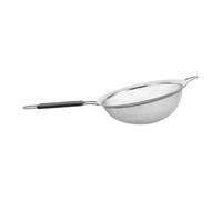 POPETPOP Tamices Inoxidable Coladores De Aceite y Cocina Filtros Con Mango Plástico y Orificio Para Colgar Para Té Azúcar Especias Arroz Cacao Cereales Pasta Fideos Frutas Verduras Jugos