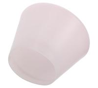 POPETPOP Tapa Trasera de Silicona Rosa para Raqueta de Bádminton y Tenis, Cubierta Protectora del Extremo del Mango, Empuñadura Inferior Resistente para Reparación y Mantenimiento