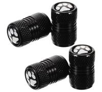 POPETPOP Tapas Válvula Neumático Acero Inoxidable Diseño Garra Antióxido para Automóvil Motocicleta Vehículo Utilitario Camión Accesorio Duradero Elegante