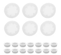 POPETPOP Tapón de Cubo de Plástico Blanco para Bidones de 200l Diseño Robusto y Apertura sin Esfuerzo para Almacenamiento Químico y Uso Industrial