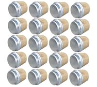 POPETPOP Tapones Aislantes de Madera para Botellas Térmicas Pack de 20 Unidades Tapón Grande para Hervidor Accesorio Térmico Seguro para Botellas de Agua Protección contra Derrames y
