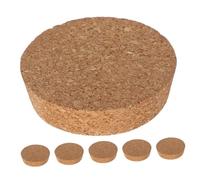 POPETPOP Tapones De Corcho para Jarrones Hidropónicos, 6 Piezas, 90x20x83 Mm, Tapones Cónicos De Madera Duradera, Cierre Hermético para Macetas y Terrarios, Uso En Micro Paisajes y Suculentas