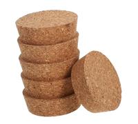 POPETPOP Tapones de Corcho para Jarrones Hidropónicos y Terrarios de Plantas, 6 Unidades, Corcho Natural 64,5x20x58 Mm, Reciclables, Sellado Hermético para Conservación de Agua en Jardinería Interior