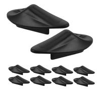 POPETPOP Tapones de Fijación para Cuadro de Bicicleta de Montaña Nylon Negro, Juego de 10, Gestión de Cable Interno Soporte Estable, para Bicicletas de Montaña y Reparación