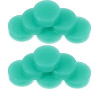 POPETPOP Tapones de Silicona para Flauta de Orificio Abierto 20 Unidades Verdes Cubiertas de Teclas Aplicables para Protección y Reparación Accesorios Prácticos para Flautas Estándar