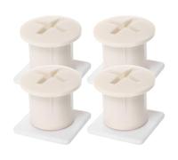 POPETPOP Tapones para Tornillos de Fijación Infantiles para Toboganes Juego de 8 Piezas Plástico Resistente Intemperie Cubiertas de Seguridad de 23 CM para Mantenimiento y Repuesto