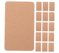 POPETPOP Tarjetas de Estudio Kraft 9X54 CM 200 Unidades de Cartulina en Blanco para Vocabulario Tarjetas Pequeñas para Mensajes Personalizados y Notas Creativas Ideales para Oficina y