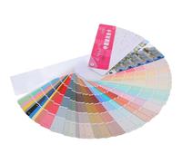 POPETPOP Tarjetas Estándar De Muestras De Pintura Nacional Con 258 Colores Precisos, Herramienta Versátil Para Pintar En Construcción, Paredes y Muebles, Set Profesional Portátil