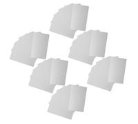 POPETPOP Tarjetas Metálicas de Aluminio Grabado Láser 86X54X021 MM 200 Unidades Plateadas Anti-Oxidación para Manualidades Tarjetas de Visita y Proyectos DIY