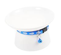 POPETPOP tazón de Comida para Gatos Mascota Cosas de Gatos comedero Lento para Gatos alimentador Elevated Dog Bowl Cuenco de Agua para Gatos Cuenco de Agua y Comida para Gatos Bol cerámica