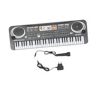 POPETPOP Teclado Electrónico Infantil de 61 Teclas Juguete Musical Educativo para Niños Piano de Simulación Diseño Adorable Aprendizaje Musical Juguete para Niños Piano para Principiantes