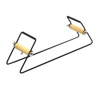 POPETPOP Telar de Metal para Pulseras DIY Marco de Acero Inoxidable Negro Herramienta Manual para Tejer Cuentas y Crear Joyería Artesanal Regalo Creativo para Amantes del Bricolaje