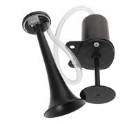 POPETPOP Timbre de Aire Potente para Bicicleta Negro Bocina Compacta y Ligera de Metal y Plástico Bocina para Bicicleta de Carretera y Montaña Accesorio de Seguridad para Ciclistas