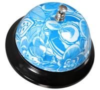 POPETPOP Timbre Manual de Servicio para Restaurante y Bar, Campana de Llamada Diseño Impreso, Campana de Recepción para Atención al Cliente, Uso Escolar y Cocina, Estilo Estilo Aleatorio