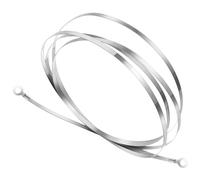 POPETPOP Tira calefactora para sellador en plata, repuesto de níquel-cromo para máquina selladora con pedal de vacío, uso en sellado de bolsas y envasado