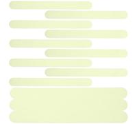 POPETPOP Tiras Antideslizantes Autoadhesivas Verdes Reflectantes para Escaleras, 48 Piezas (2x20 Cm), Fluorescentes Nocturnas para Baño, Cocina y Pasillos, Cinta de Seguridad para Suelo