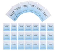 POPETPOP Toallitas Removedoras de Cera Post-Depilación 20 Unidades Algodón Cera Azul para Cuidado e Hidratación Facial y Corporal Limpian Residuos y Suavizan Piel Sensible