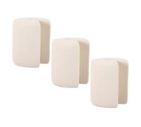 POPETPOP Topes De Puerta Infantiles Bisagra Antipellizcos 3 Piezas Eva Beige Protección Seguridad para Puertas De Dormitorio y Armarios Niños Pequeños