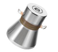POPETPOP Transductor Piezoeléctrico de 28 Khz y 60 W para Lavavajillas Domésticos, Acero Inoxidable, Limpieza Rápida y Eficaz de Manchas