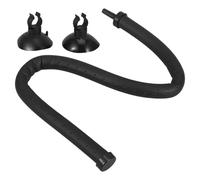 POPETPOP Tubo de Burbujas para Acuario 30 CM Flexible de Goma 2 Ventosas y Clips Difusor de Aire para Pecera Accesorio para Aireación y Decoración de Tanque Acuático