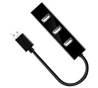 POPETPOP USB Adaptador Multi Hub Alta Cable Expansor Seguro Compatible con PC y Ordenador