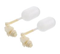 POPETPOP Válvula de Flotador Automática para Ganado y Cerdos, Material Abs y Pe Resistente para Uso en Granjas, Brazo Ajustable de 1/2 Pulgada, Paquete de 2 Piezas