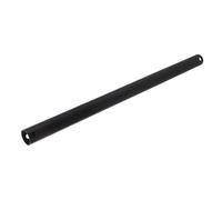 POPETPOP Varilla de extensión para ventilador de techo en metal, tubo de suspensión universal para ventiladores de techo con luz oculta, 45,7 cm de largo
